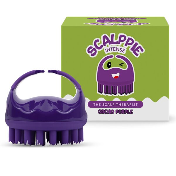 Scalp Massager and Shampoo Brush Intense - Orchid Purple