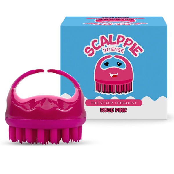 Scalp Massager and Shampoo Brush Intense - Rose Pink