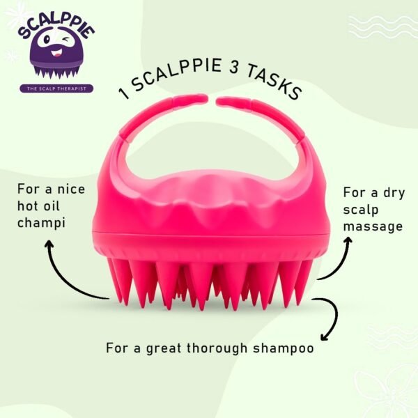 Scalp massager and Shampoo brush - essential tools for scalp care and hair health. Soft bristles and ergonomic design ensure a gentle and effective massage experience. Enhance your shower routine and promote healthy hair growth.