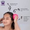 Scalp massager and Shampoo brush - essential tools for scalp care and hair health. Soft bristles and ergonomic design ensure a gentle and effective massage experience. Enhance your shower routine and promote healthy hair growth.